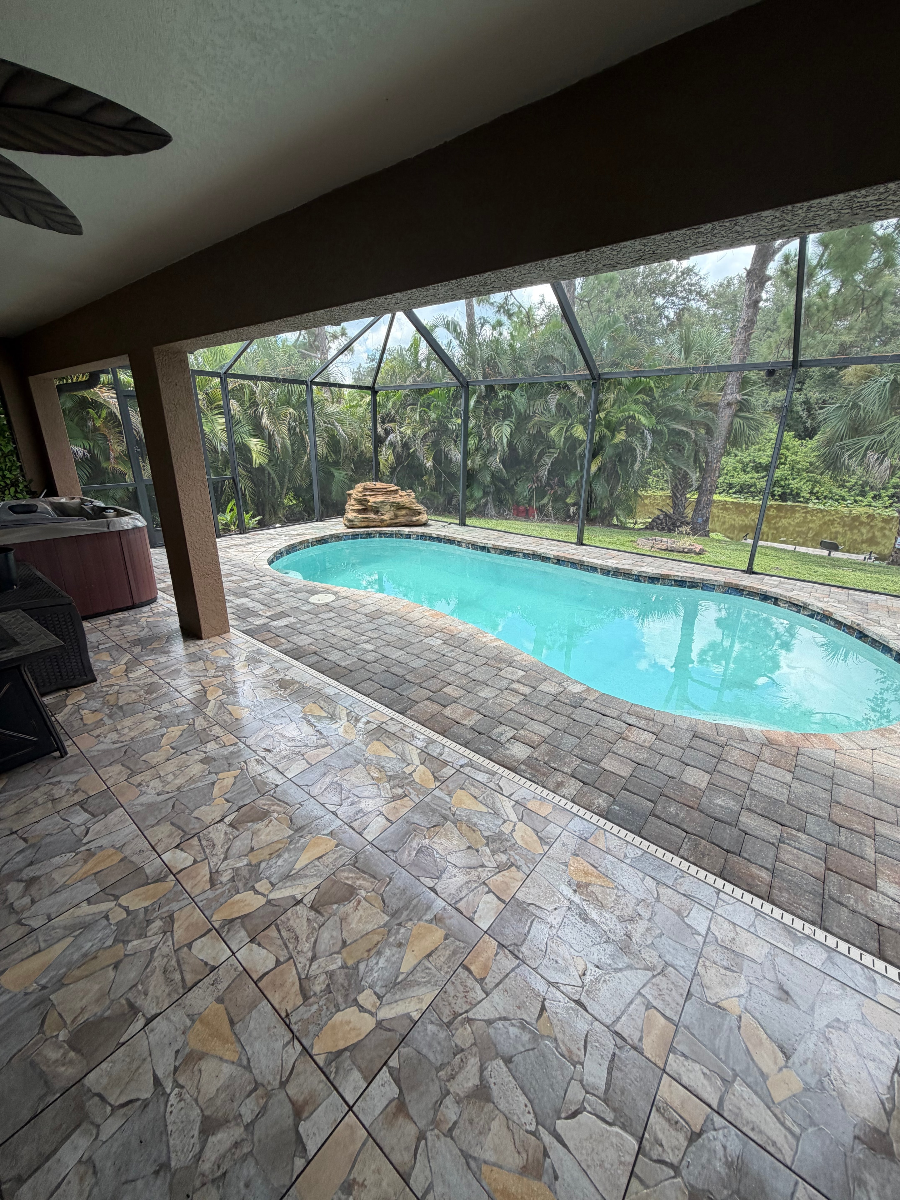 Clean sealed pavers after cleaning